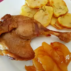 Potatoes with Meat and Brown Sugar