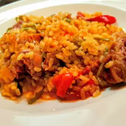 Tasty Rice with Duck Meat