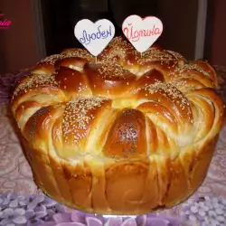 Butter Bread Loaf with Poppy Seeds