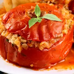 Stuffed Tomato with parsley