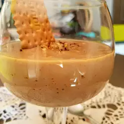 Dessert in a Cup with Eggs