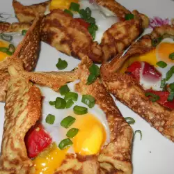 Flourless Pancakes with Peppers