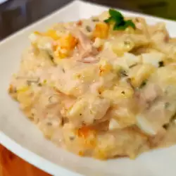 Egg Salad with potatoes