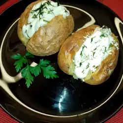 Stuffed Potatoes with mayonnaise