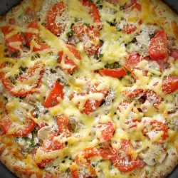 Cheese Pizza with Peppers