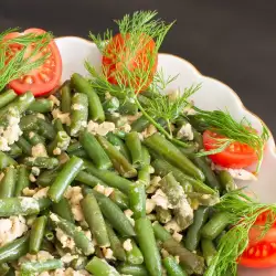Green Beans with Eggs