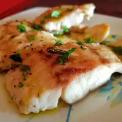 Perch Fillet with White Wine