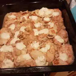 Oven-Baked Chicken Fillet with Cream Cheese