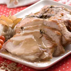 Pork with Sauce and Chicken Fillet