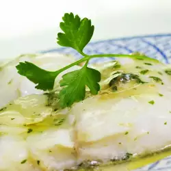 Baked White Fish with White Wine