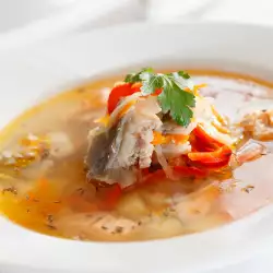 Hake Soup with Tomatoes