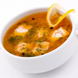 Fish Soup with chili