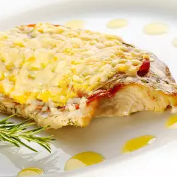 Baked Fish with tomatoes