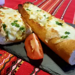 Stuffed Baguettes with Peppers and Potatoes