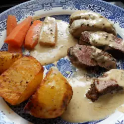 Beef Steaks with Cream