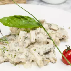 Steamed Mushrooms with Flour