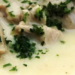 Fricassee with yoghurt