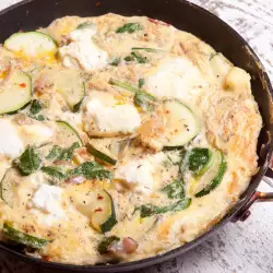 Frittata with parmesan