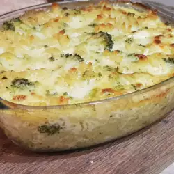 Oven-Baked Fusilli with Broccoli