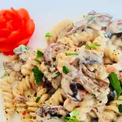 Fusilli Pasta with Cream