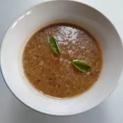 Soup with Basil