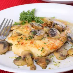 Chicken with Mushrooms and Mustard