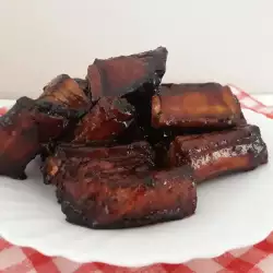 Ribs with peppers