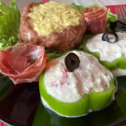 Minced Meat Nests with Sour Cream Filling