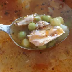 Pea Soup with Peas