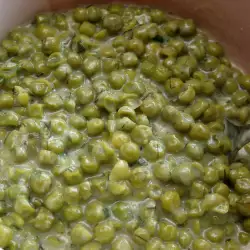 French recipes with peas