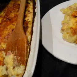 Gratin with onions