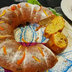 Dairy-Free Sponge Cake with Oranges