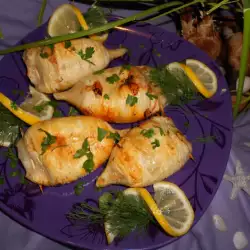 Stuffed Calamari with Olive Oil