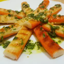 Crab Sticks with Olive Oil