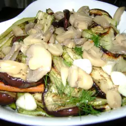 Roasted Vegetables with mushrooms