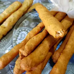 Breadstick with yeast