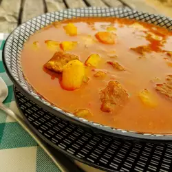Spring Soup with Beef