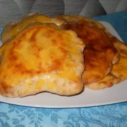 Khachapuri with butter