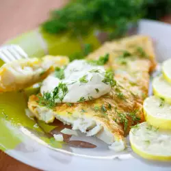 Baked Fish with mustard