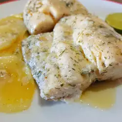 Oven-Baked Marinated Hake in Foil