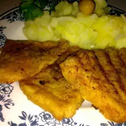 Breaded Hake with Flour