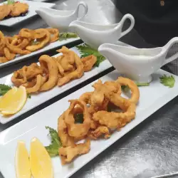 A La Minute with calamari