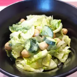 Vegetable Salad with cucumbers