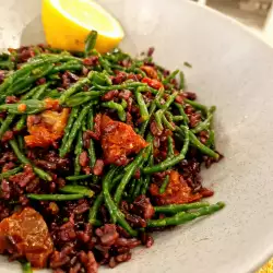 Imperial Rice with Sea Beans