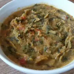 Summer Indian Stew with Spinach