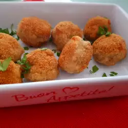 Pan-Fried Meatballs with Breadcrumbs