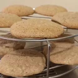 Walnut Cookies with egg whites
