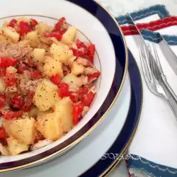 Potato Salad with peppers