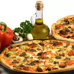 Italian-Style Pizza with Olives
