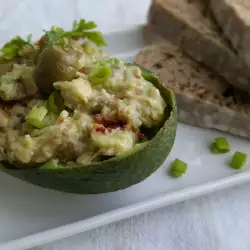 Avocados with Parmesan